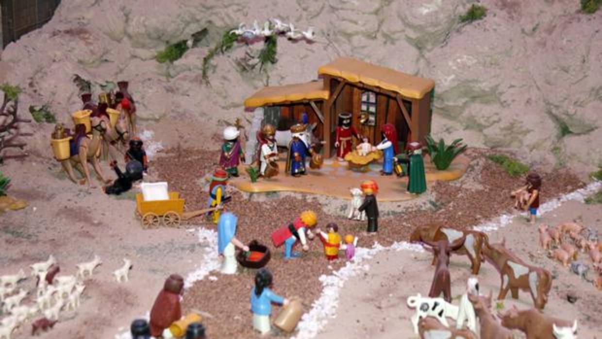 Belén solidario «Playmobil Navidad 2017», de la colección Rosa Pérez, a beneficio de Apandapt