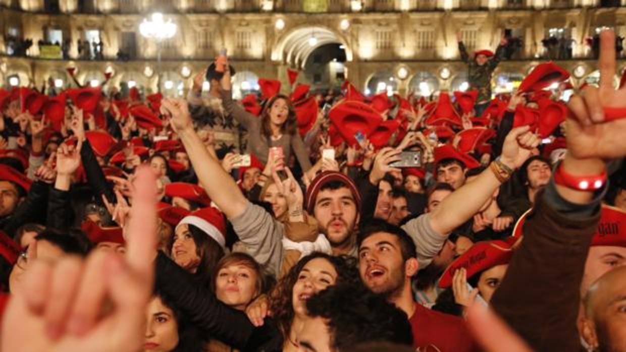 Se espera que se acerquen hasta Salamanca alrededor de 35.000 jóvenes para la celebración de la Nochevieja Universitaria