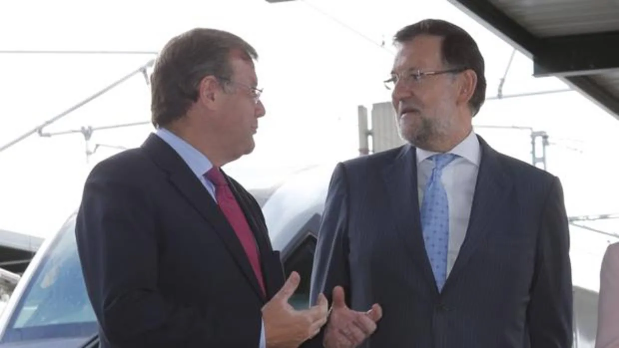 Silván y Rajoy, en una imagen de archivo