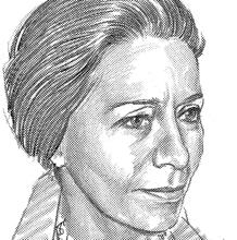Mariemma, en un retrato de Bernardo Olabarría