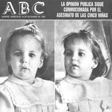 Portada de ABC con los rostros de dos de las niñas asesinadas