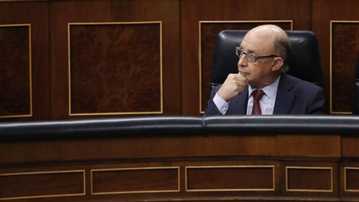 El ministro de Hacienda, Cristóbal Montoro