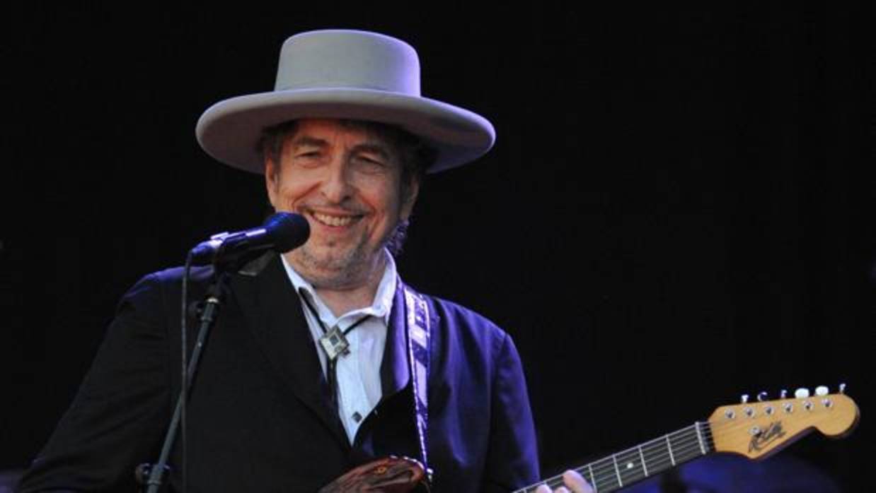 Bob Dylan, en una actuación, el pasado mes de julio