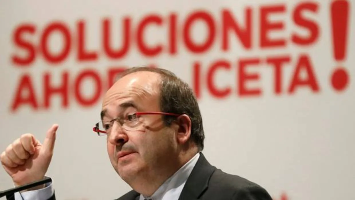 Miquel Iceta, candidato del PSC a la Generalitat