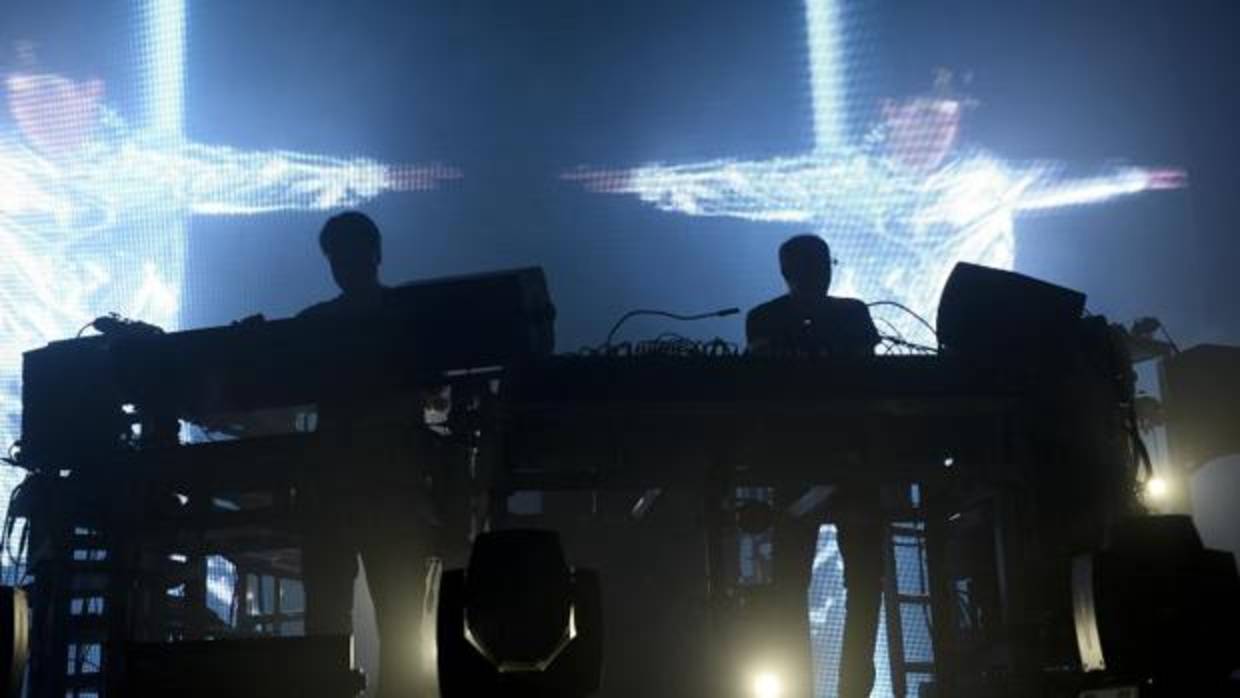 Concierto de The Chemical Brothers en el Sonar de Barcelona en 2015