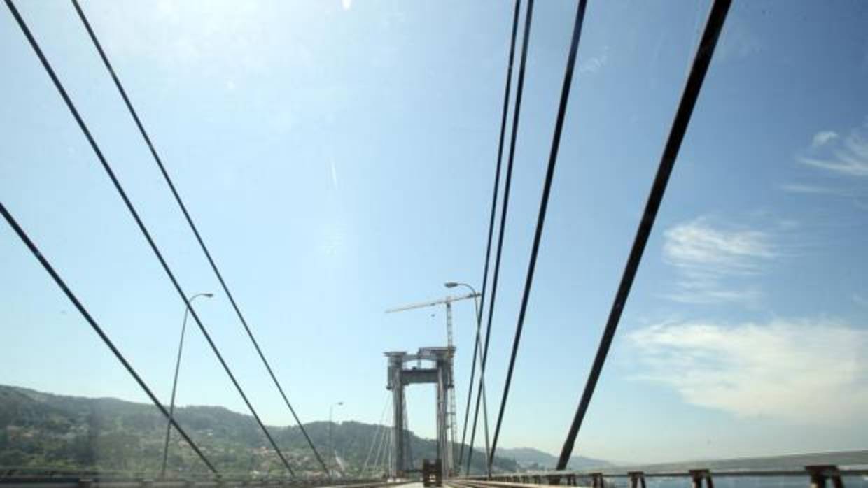 El puente de Rande sobre la ría de Vigo