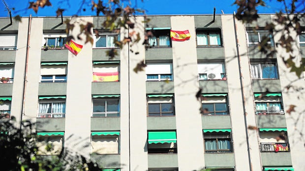 Fortín constitucionalista en Barcelona