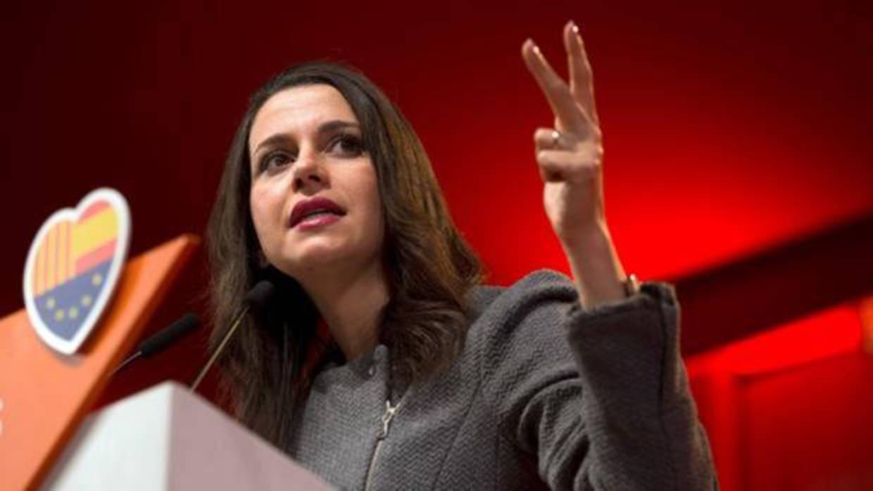 La candidata de Ciudadanos en Cataluña, Inés Arrimadas