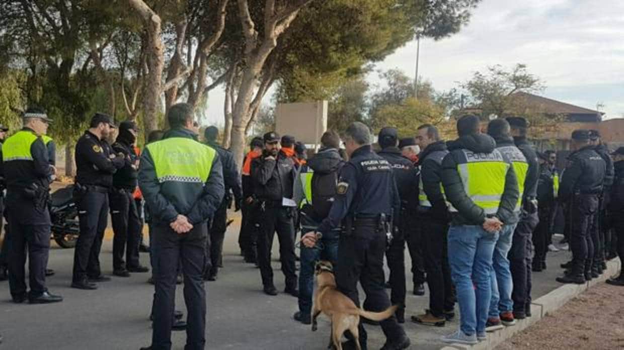 Dispositivo de búsqueda activado por la Policía en Alicante