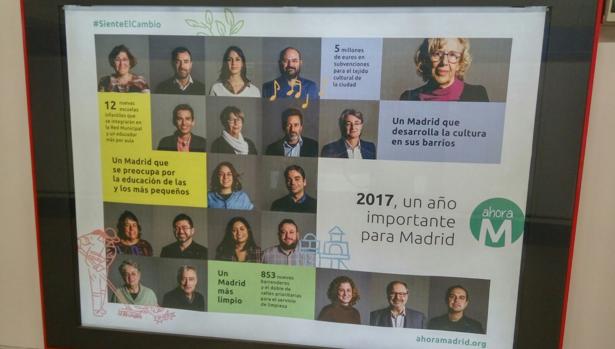 Ahora Madrid, 21 concejales unidos... sólo en el Metro