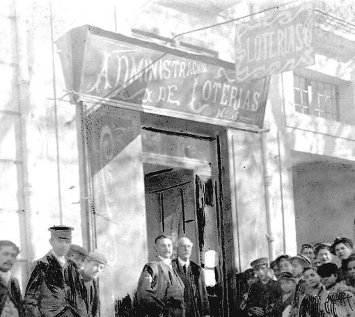 Imagen de la administración que vendió el Gordo en Alicante en 1906