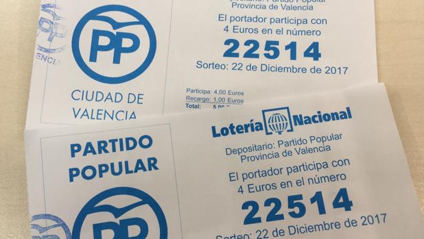 Al PP de Valencia le toca la pedrea de la Lotería de Navidad con el 22514, el número del caso Taula