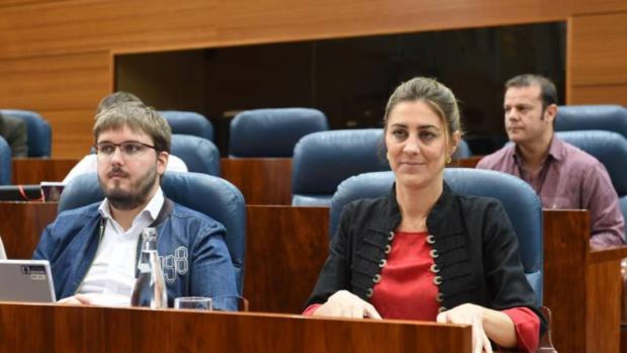 El actual presidente del grupo parlamentario de Podemos en la Asamblea de Madrid, Marco Candela