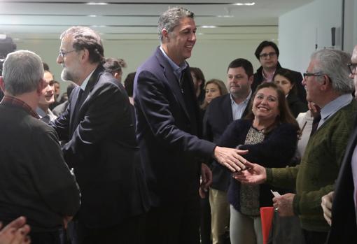 Imagen de García Albiol y Rajoy tomada la pasada semana en Barcelona