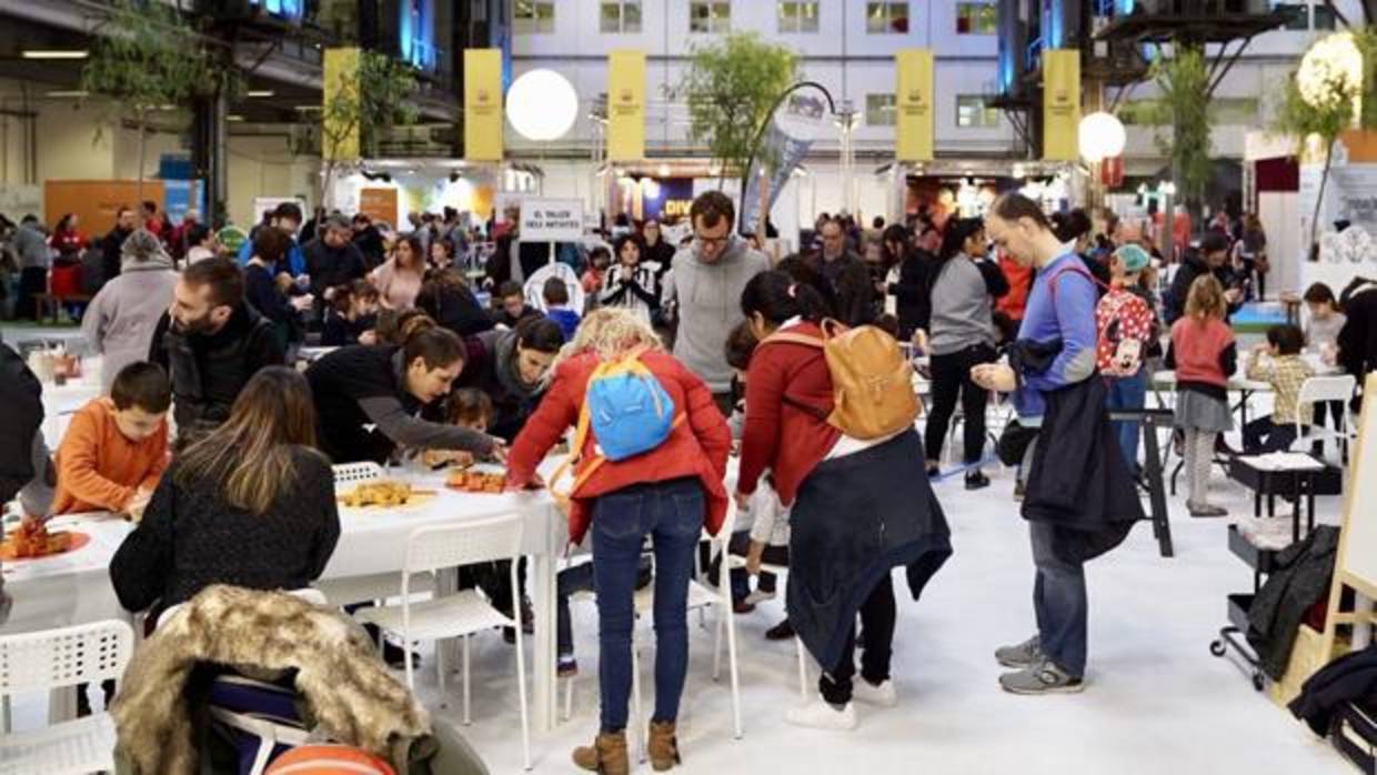 Una imagen de la feria, ayer durante su jornada inaugural