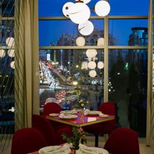 Vistas del restaurante del Barceló Torre de Madrid