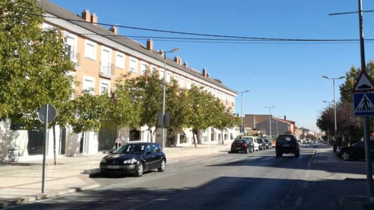 Una calle principal de Villacañas