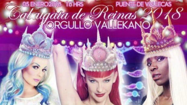 Un colectivo pide ante el juez que vete la carroza de la «drag queen» de la cabalgata de Vallecas
