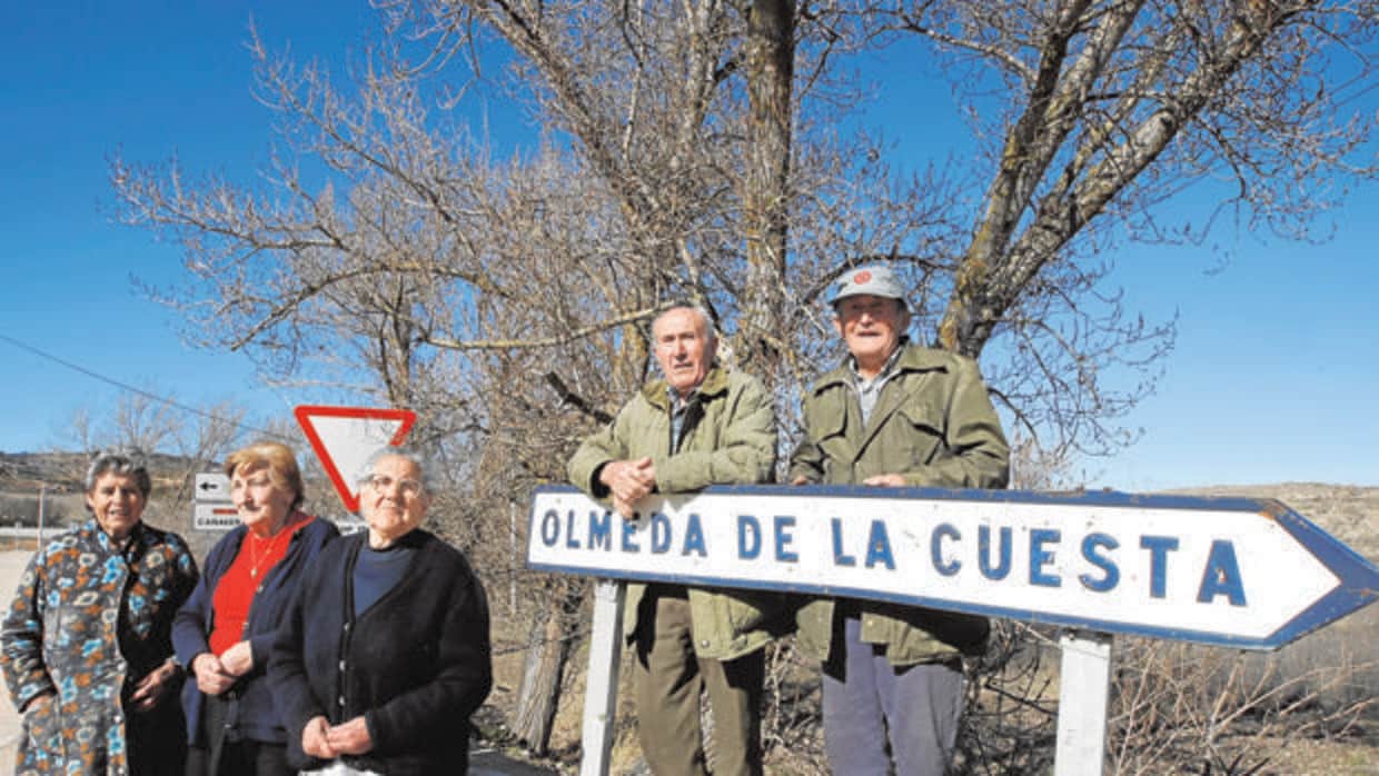 El 70% de los vecinos que en 2011 residían en Olmeda de la Cuesta, Cuenca, ya han muerto