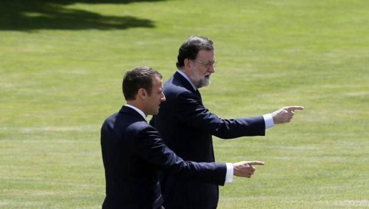 Macron y Rajoy, en una imagen de archivo