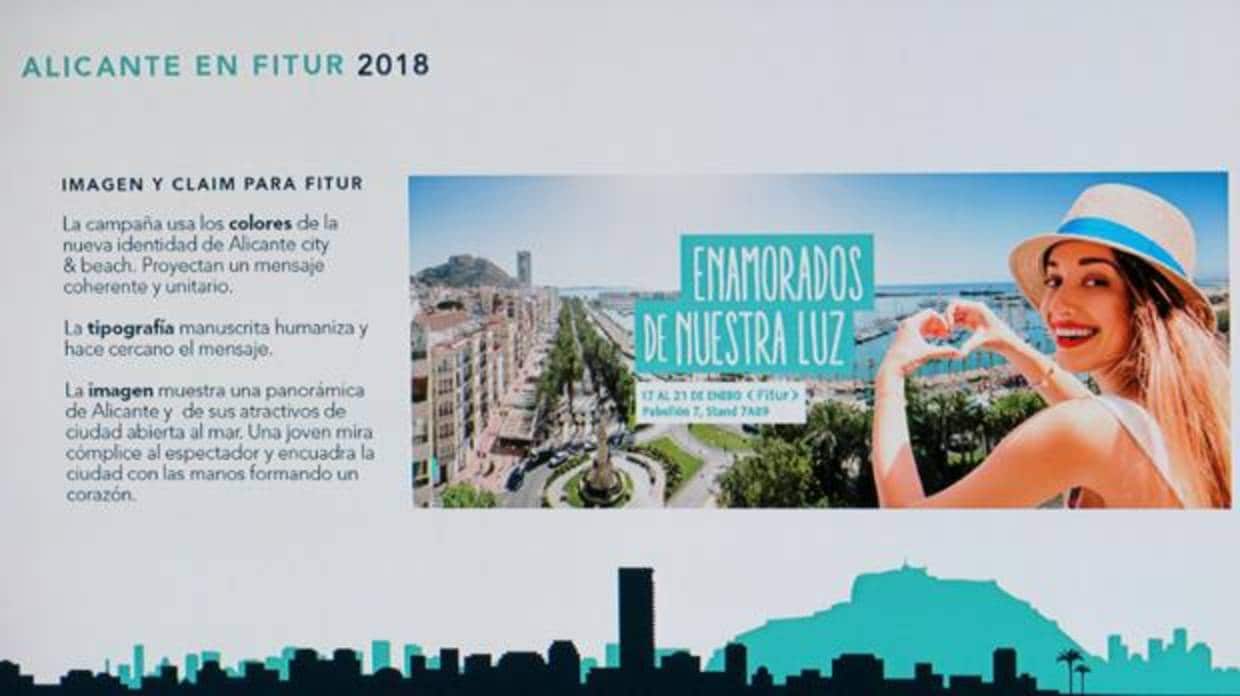 Presentación del estand de Alicante en Fitur 2018