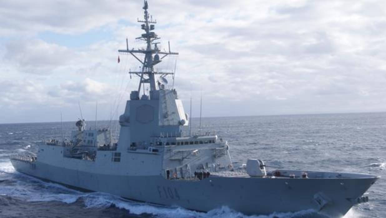 La fragata Méndez Núñez será la alistada para desplegarse con un portaaviones de la US Navy
