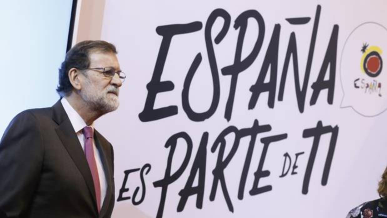 Mariano Rajoy, este viernes en Fitur