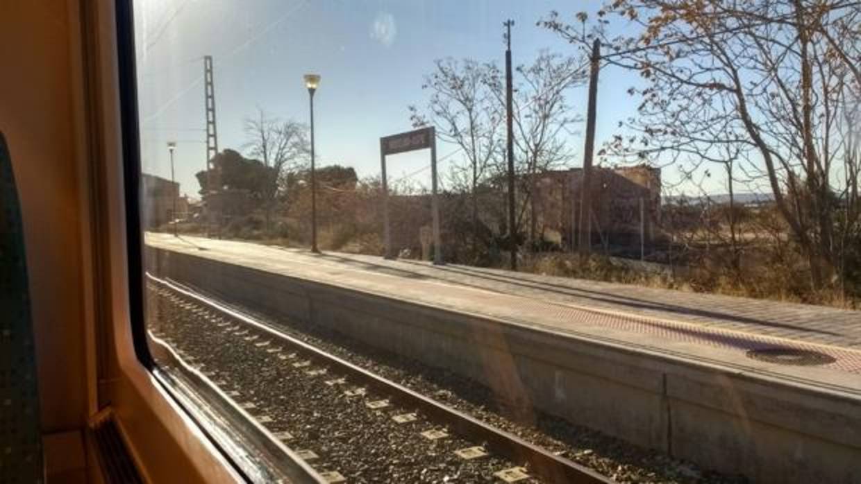 La estación-apeadero en la que se ha producido el accidente