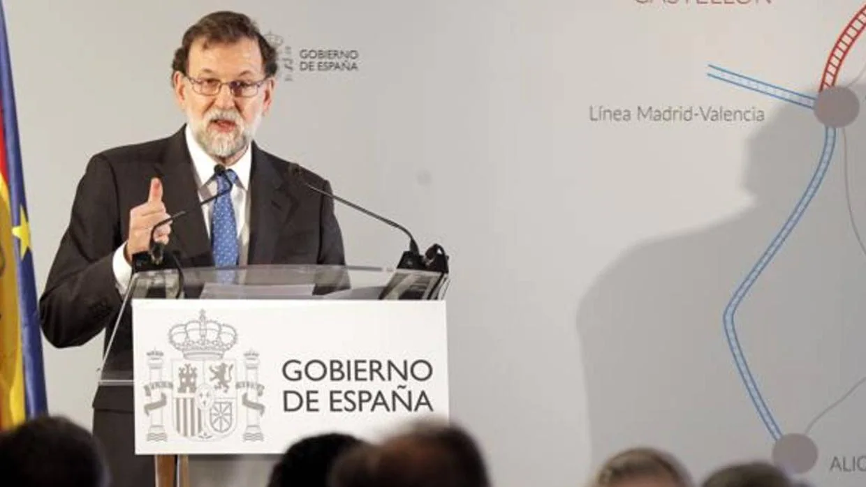 Rajoy ha presidido hoy el acto inaugural de la línea de AVE entre València y Castellón