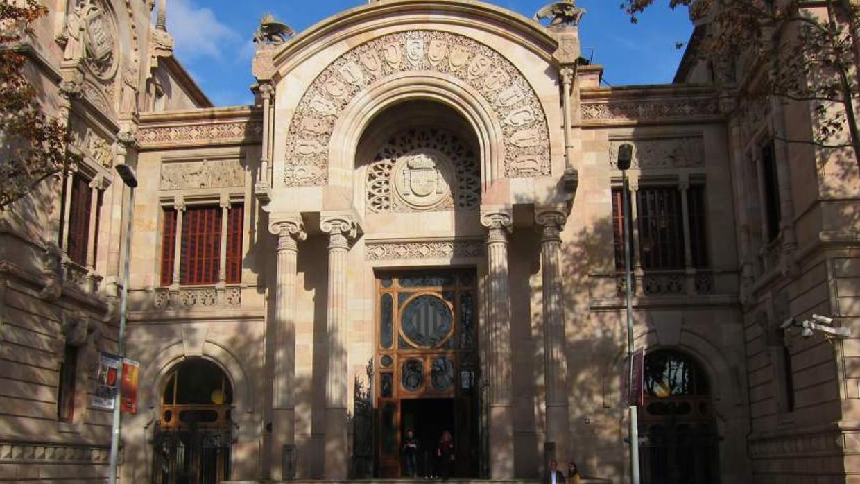 Fachada del Palau de Justicia, sede de la Audiencia de Barcelona