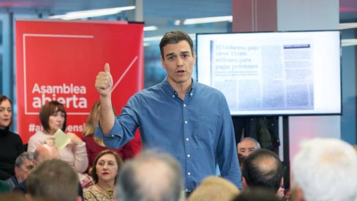 Pedro Sánchez esta semana en Sevilla