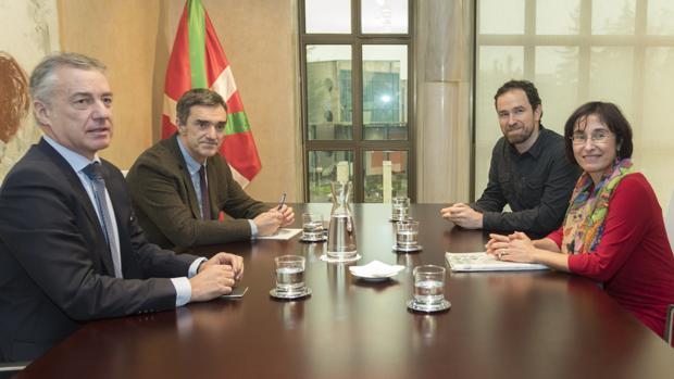 El PP censura la «fotografía» del lendakari con plataformas soberanistas