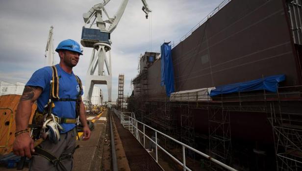 Ferrol espera a las fragatas F-110 para lograr diez años de empleo estable