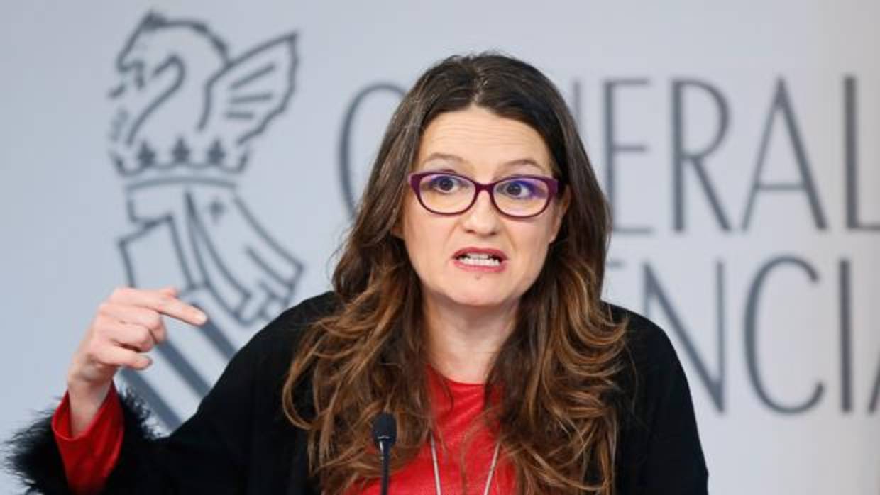 Imagen de la vicepresidenta de la Generalitat, Mónica Oltra