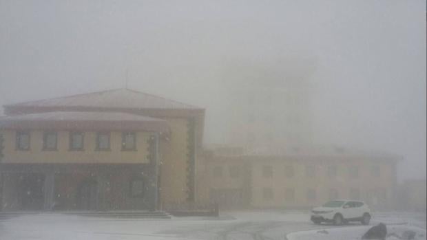 Vídeo: la nieve llega a Canarias