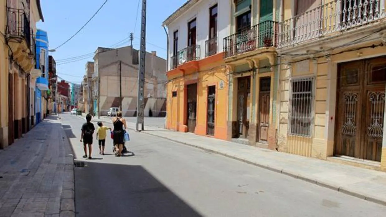 Imagen de archivo del barrio del Cabanyal de Valencia