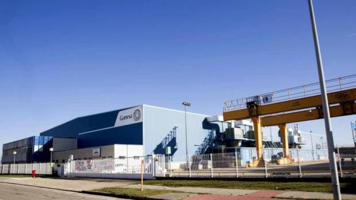 La planta de Siemens Gamesa en Miranda de Ebro (Burgos)