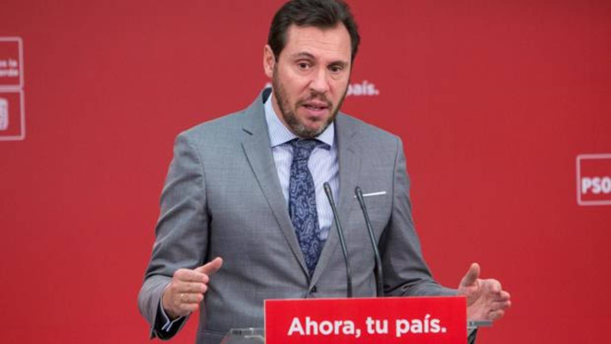 Óscar Puente, portavoz de la Ejecutiva federal del PSOE