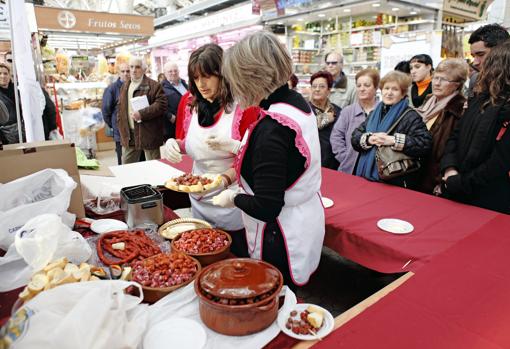 Imagen de archivo del Mercado Central de Valencia