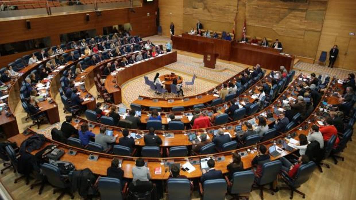 Pleno de la Asamblea de Madrid