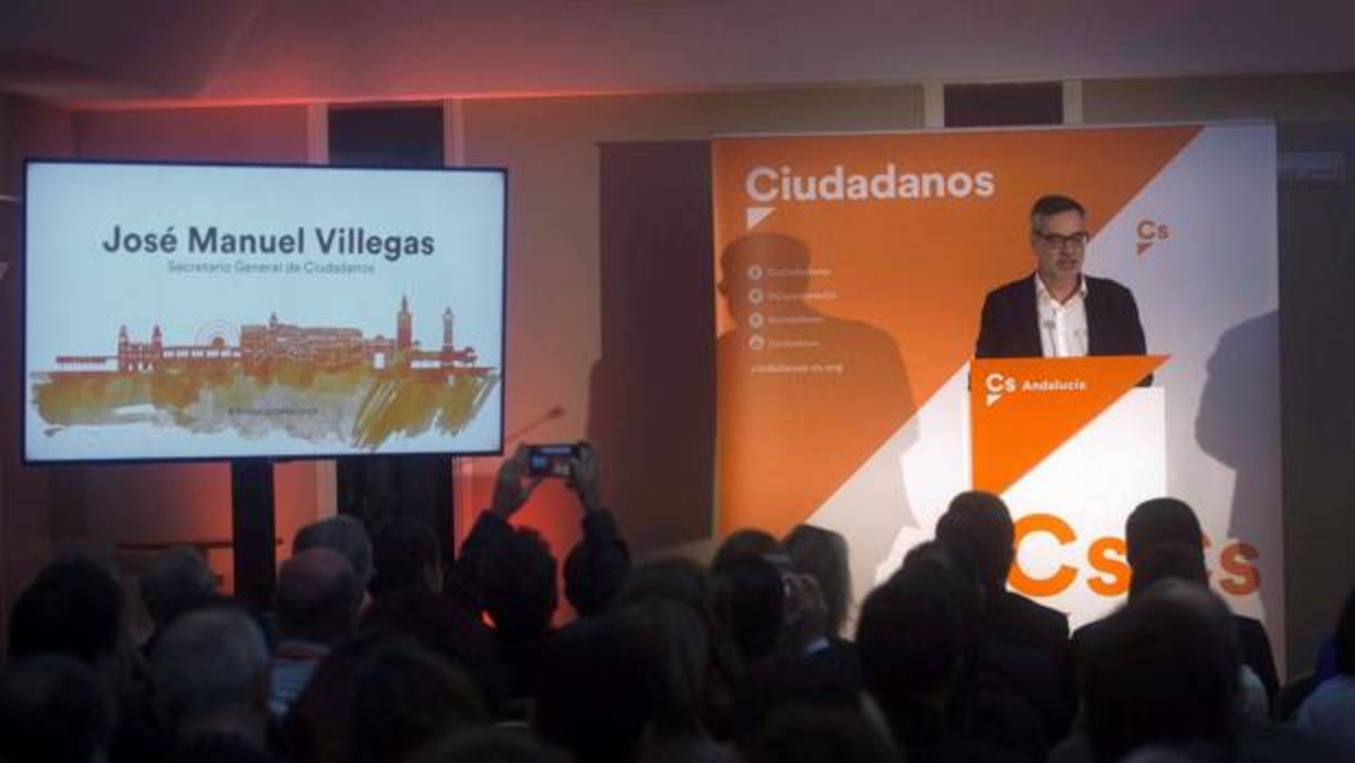 José Manuel Villegas, número dos de Ciudadanos