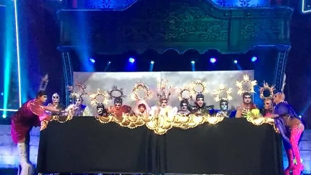 La Gala Drag Queen de Las Palmas, con «La Última Cena» de Jesús