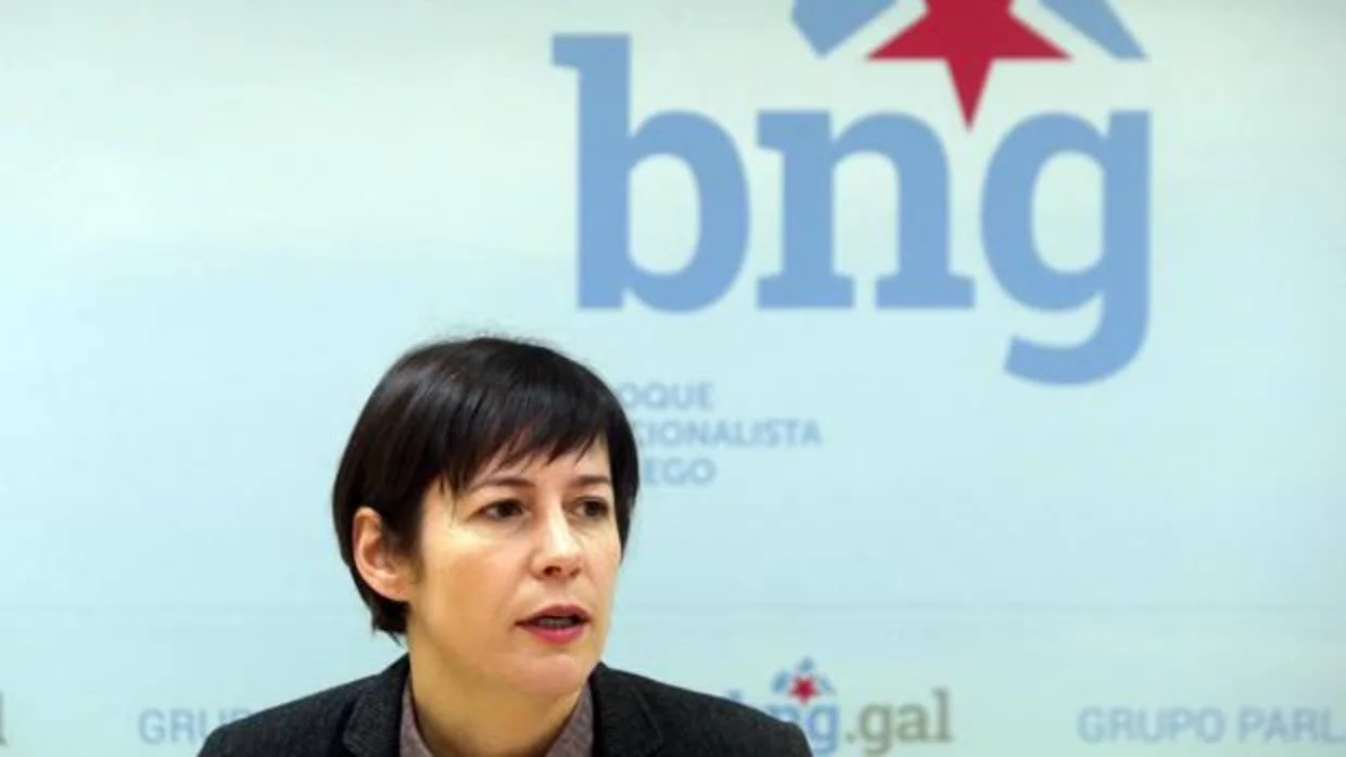 La líder del Bloque Nacionalista Galego (BNG), Ana Pontón