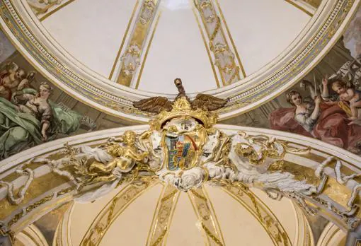 Detalles de la Capilla de la Comunión de la Iglesia de San Nicolás