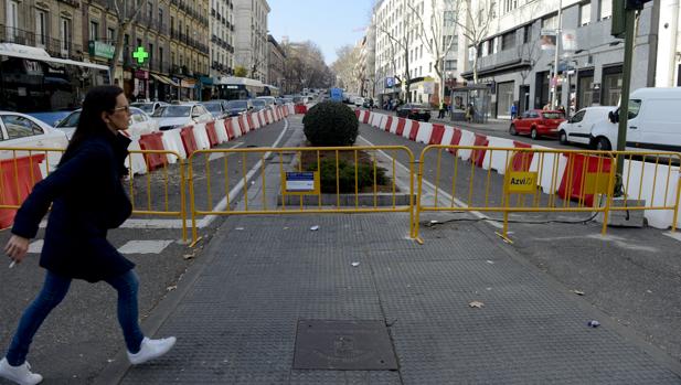 Atocha inicia un año de obras que ganan espacio al peatón y a la bici