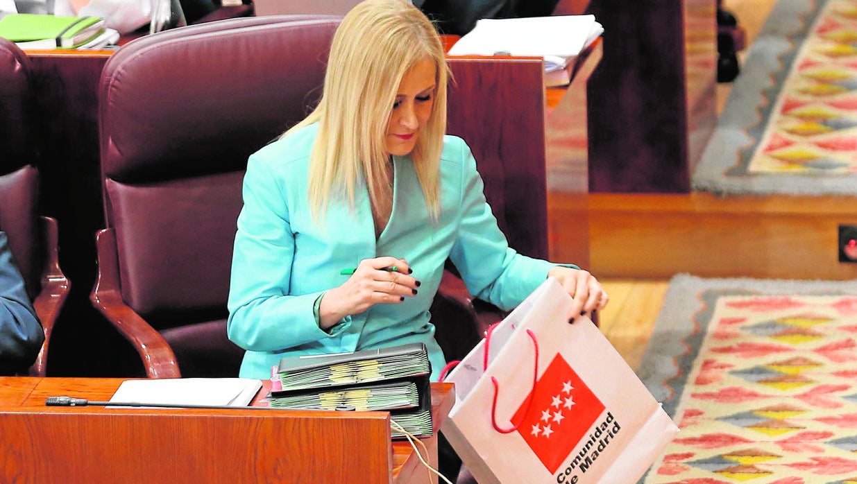 Cristina Cifuentes, presidenta de la Comunidad de Madrid