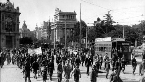 Madrid, en octubre de 1936