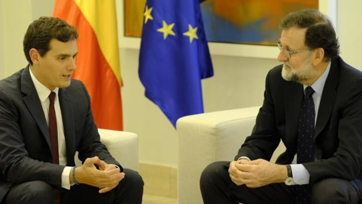 Rivera y Rajoy