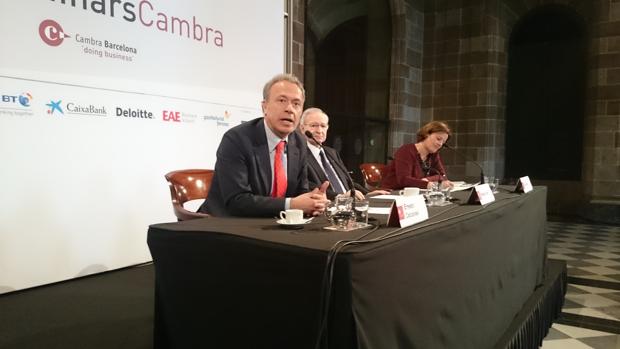 Ernesto Caccavale, durante su intervención en la Cámara