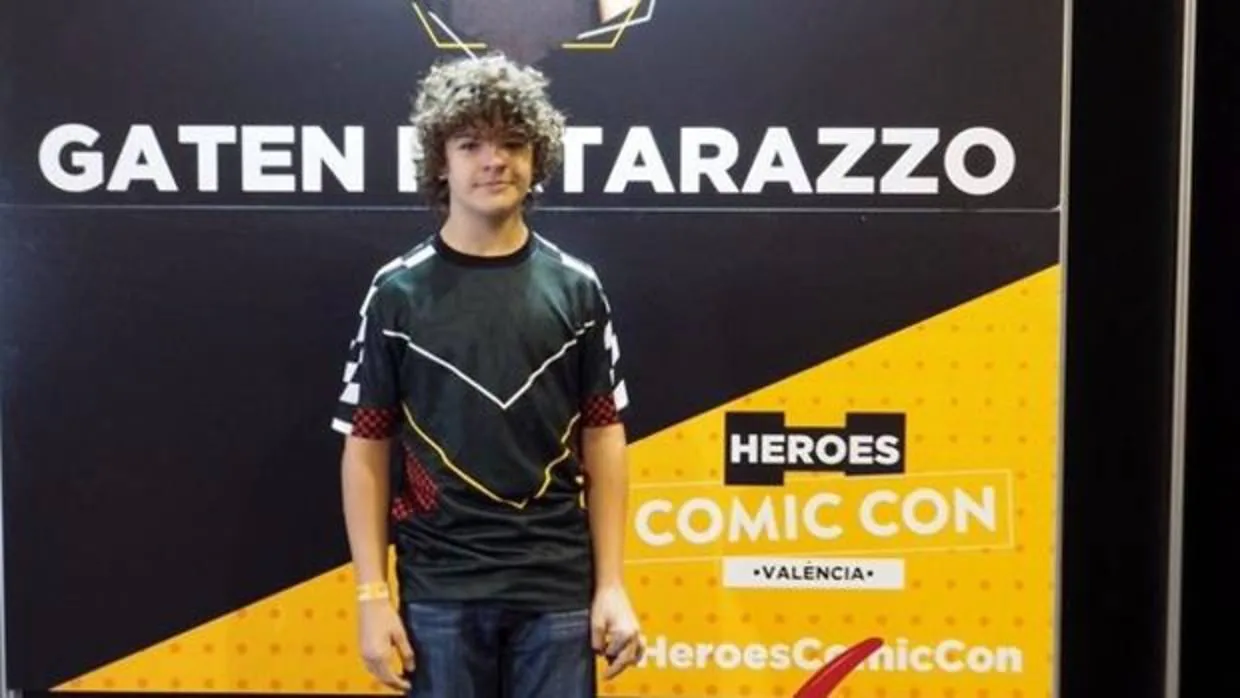 Gaten Matarazzo, este sábado en la Heroes Comic Con València